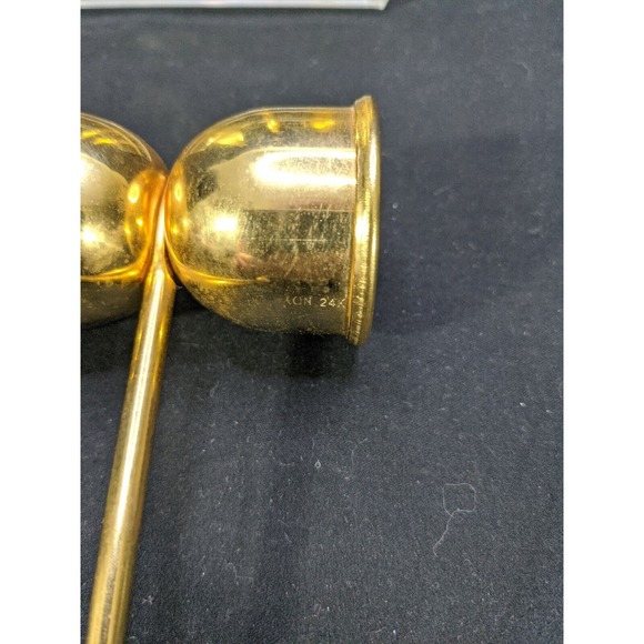 Vintage IKON 24k Taiwan - 4 Piece Bar Tool‎ Set - Opener Jigger Knife Tongs - Picture 5 of 9